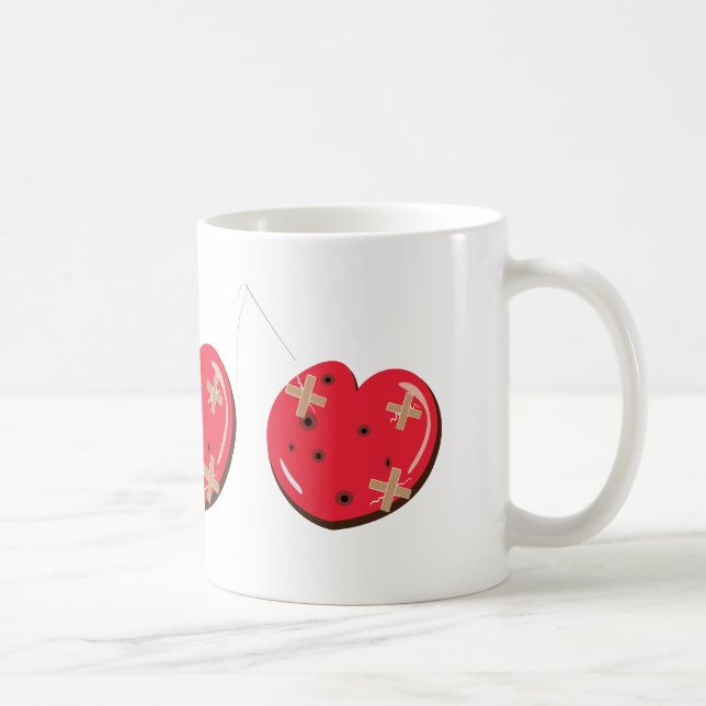 cute heart cartoon mug (Right)