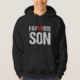 Cute Heart Favourite Son Gift Ideas Hoodie