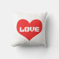 Cute Heart Love Valentine's Day Red White Gift