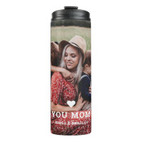 Cute HEART LOVE YOU MOM Mother's Day Photo