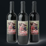 Cute Heart Love You Mummy Mother's Day Photo Wine Label<br><div class="desc">Cute Heart Love You Mummy Mother's Day Photo Wine Labels features your favourite photo with the text "(love heart) you Mummy" in modern white script with your names below. Personalise by editing the text in the text box provided and adding your own picture. Makes the perfect personalised gift for mum...</div>