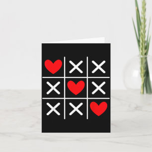 Cute heart valentines day graphic love hearts boys card