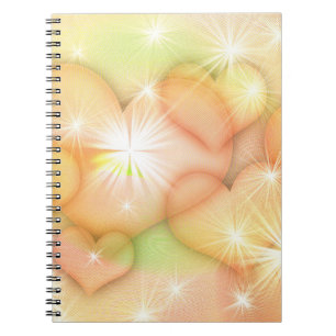 Cute Hearts Notebook