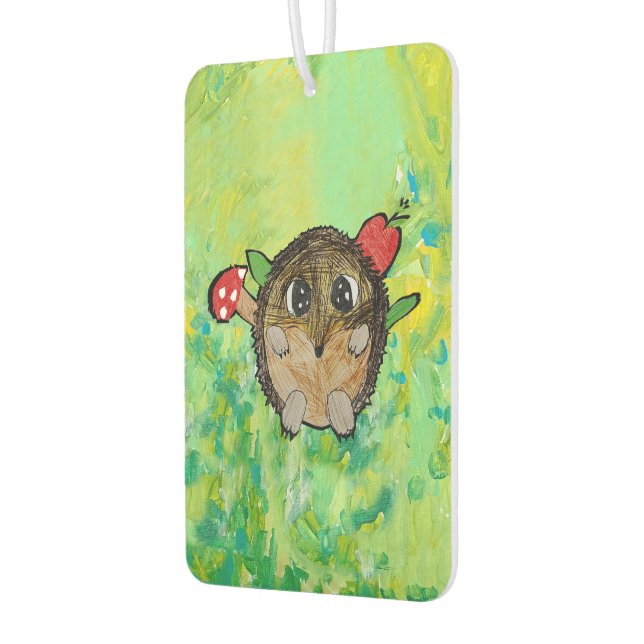 Cute Hedgehog Car Air Freshener (Left)