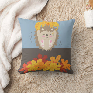 Cute hedgehog cushion