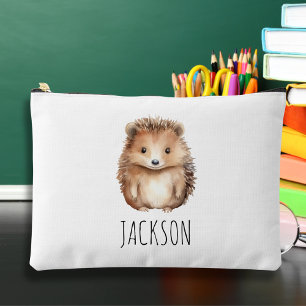 Cute Hedgehog! Custom Pencil Case or  Accessory Pouch