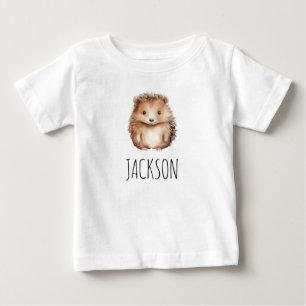 Cute Hedgehog! Gender neutral custom Baby T-Shirt
