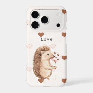 Cute Hedgehog Hearts Love