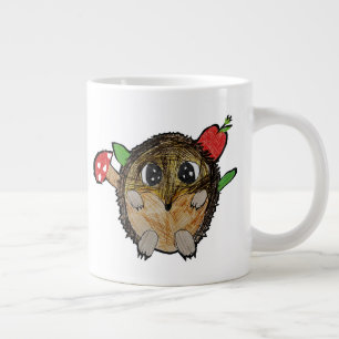 Cute Hedgehog Large Coffee Mug