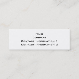 Cute Hedgehog. Mini Business Card