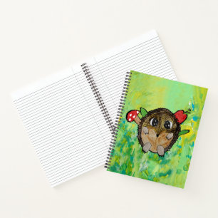 Cute Hedgehog Notebook