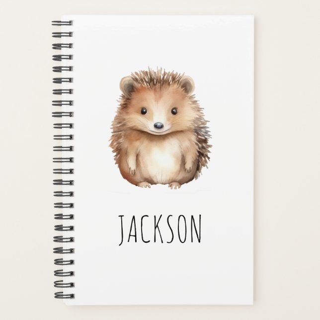 Cute Hedgehog  Planner (Front)