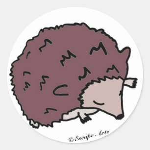 Cute Hedgehog Stickers