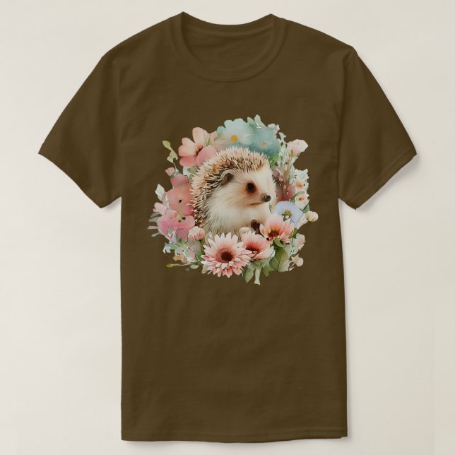 Cute hedgehog T-Shirt (Design Front)