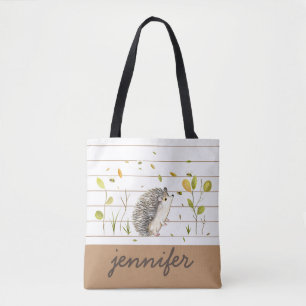 Cute Hedgehog Tote Bag