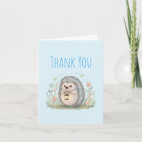 Cute Hedgehog with Lantern