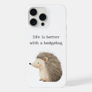 Cute Hedgehogs iPhone 15 Pro Max Case