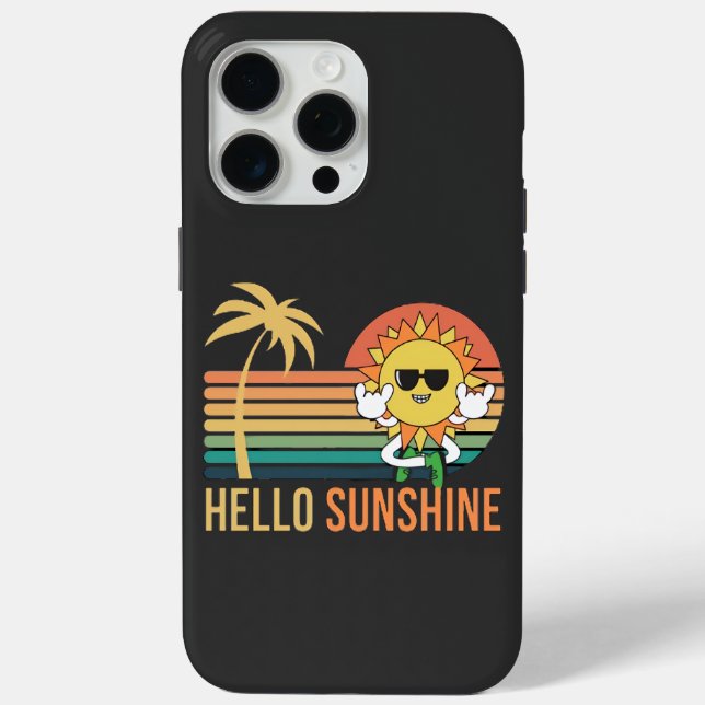 Cute Hello Sunshine Case-Mate iPhone Case (Back)