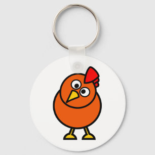 Cute Hen Key Ring