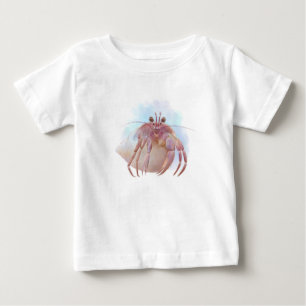 Cute hermit crab sketch baby T-Shirt