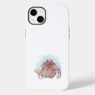 Cute hermit crab sketch Case-Mate iPhone 14 plus case