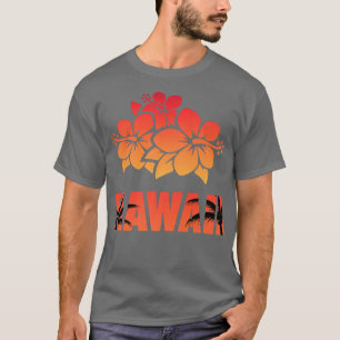 Cute Hibiscus Flower Hawaii Beach Hawaiian Premium T-Shirt