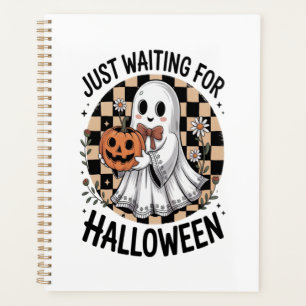 Cute Highland Cow Halloween (2) Planner