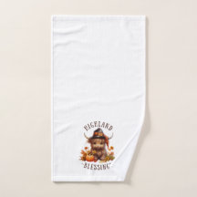 Cute Highland Cow Thanksgiving Blessings