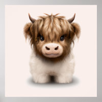 Cute Highlands Scottish Cow