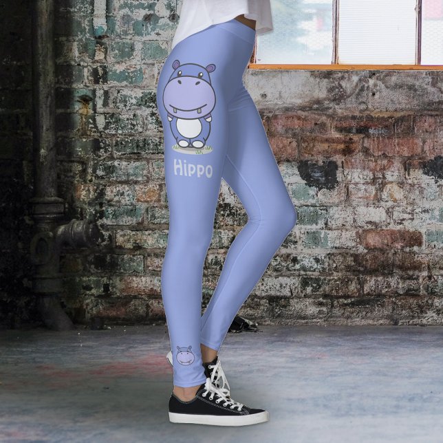 Cute Hippo Legging (Cute Hippo Legging)