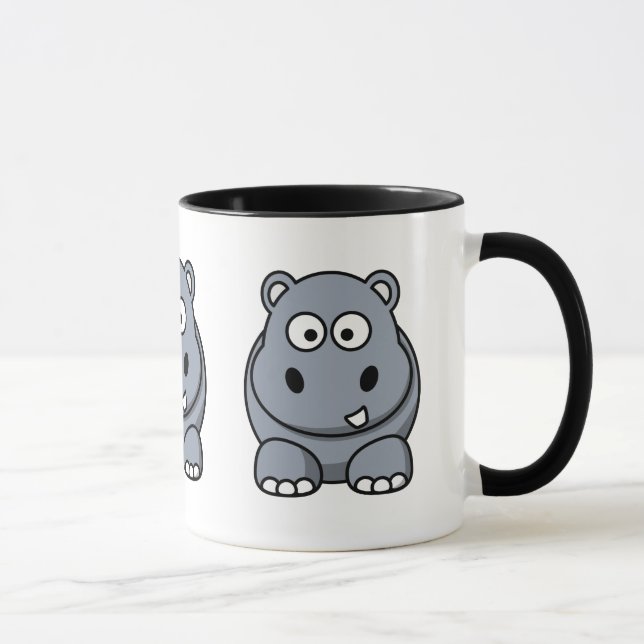 Cute Hippo Mug (Right)