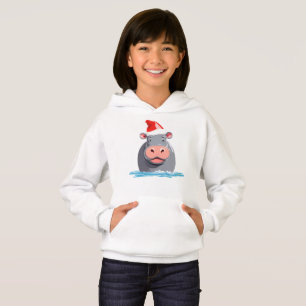 Cute HIPPO Safari Santa Christmas Costume Squad