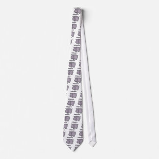 Cute Hippo Tie