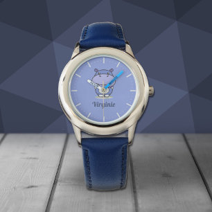 Cute Hippo Watch
