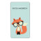 Cute Hipster Red Fox Bookplate