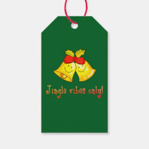 Cute Holiday Bells – Jingle Vibes Only Gift Tags