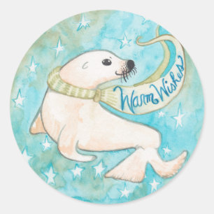 Cute Holiday Seal