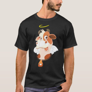 Cute Holy Cow Heavenly Cattle Pun Tee