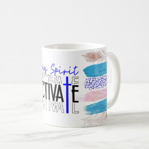 Cute Holy Spirit Activate Wrap Coffee Mug