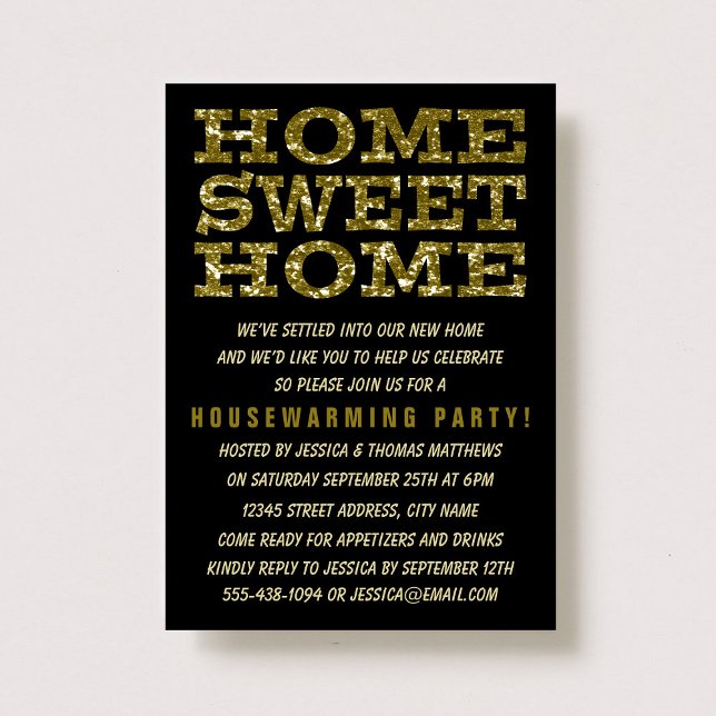 Cute Home Sweet Home Housewarming Invitations (Creator Uploaded)