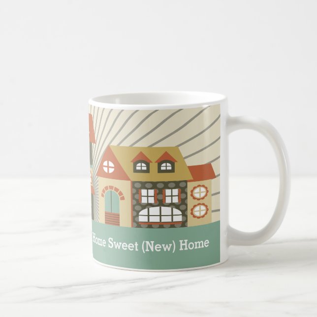 Cute Home Sweet (New) Home Housewarming Mug (Right)