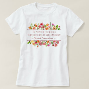 Cute Homeschool Teacher Classical Conversations T-Shirt