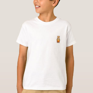 Cute Honey Bear Cartoon Kids T-Shirt