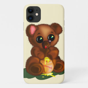 Cute Honey Bear Case-Mate iPhone Case