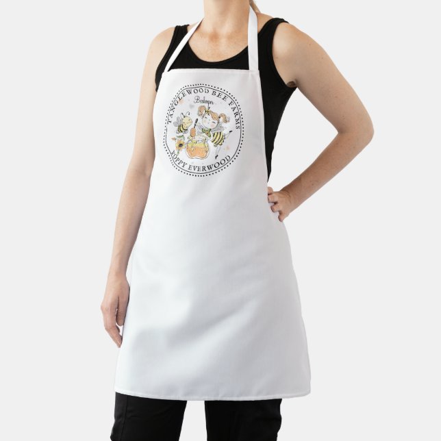 Cute Honey Bee Apiary Beekeeper Honey Products  Apron (Insitu)