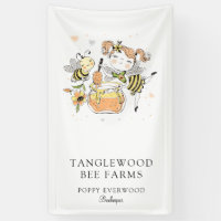 Cute Honey Bee Apiary Beekeeper Honey Products 