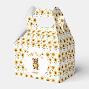 Cute Honey Bee Bear Ba-Bee Shower Favour Box
