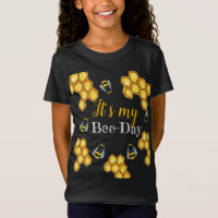 Cute honey bee children birthday