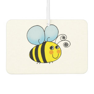 cute honey bumble bee car air freshener