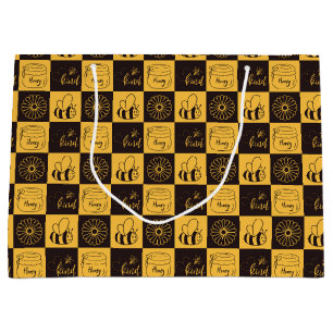 Cute Honeybee  Large Gift Bag
